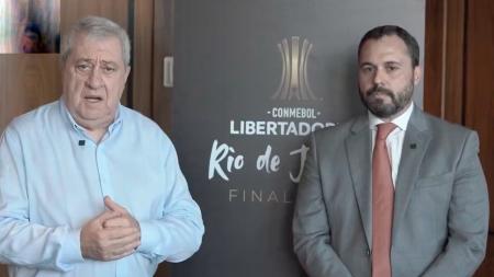 Los presidentes de Boca y Fluminense piden paz en la previa de la final
